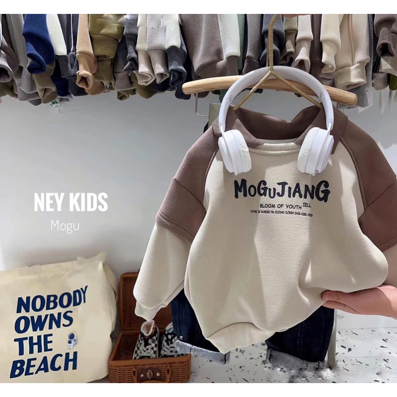 Áo nỉ lót lông unisex