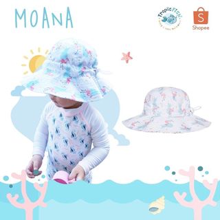 Nón bơi rộng vành cho bé gái TropicFish - Moana Bucket Swim Hat TropicFish