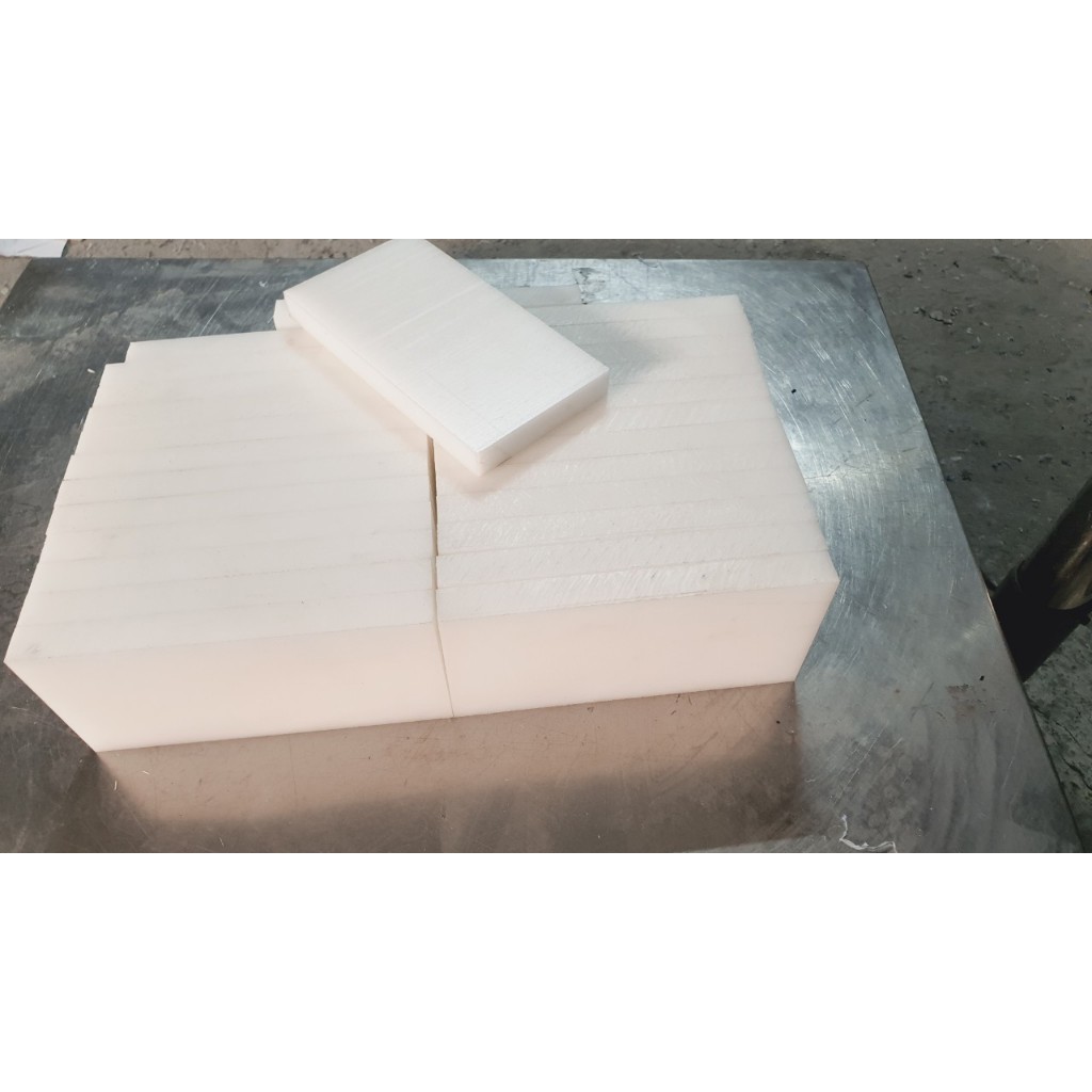 Nhựa POM Hàn Quốc màu trắng 15x100x100mm
