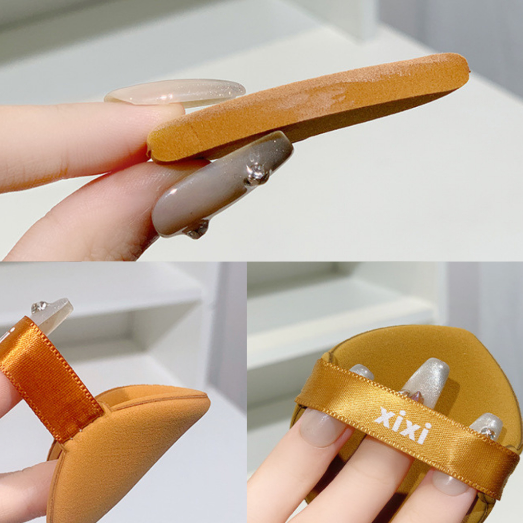 Set 8 Mút Tán Phấn Nước Kem Nền Gulu Bubble Air Cushion Puff siêu mềm, không bột