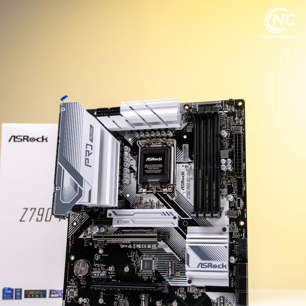 Mainboard ASROCK Z790 PRO RS/D4 - Hàng chính hãng BH 36 Tháng