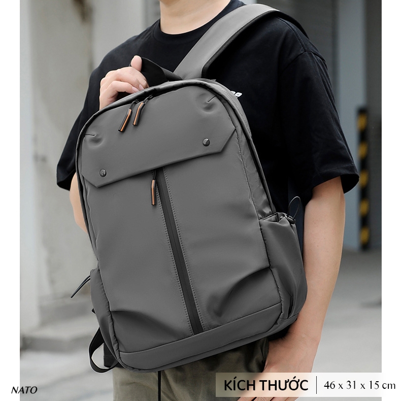 Balo NATO® "Global - Backpack" Sợi Vải ProMesh/Deluxe Ba Lô Laptop Nam Nữ Đẹp Đi Học Đi Làm Đi Chơi Đen Xám Xanh Basic