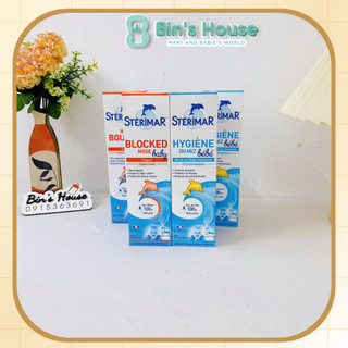 Xịt mũi cá heo pháp vàng cam sterimar 100ml