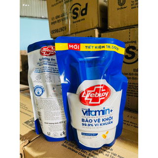 Nước rửa tay lifebuoy chăm sóc da túi 400g