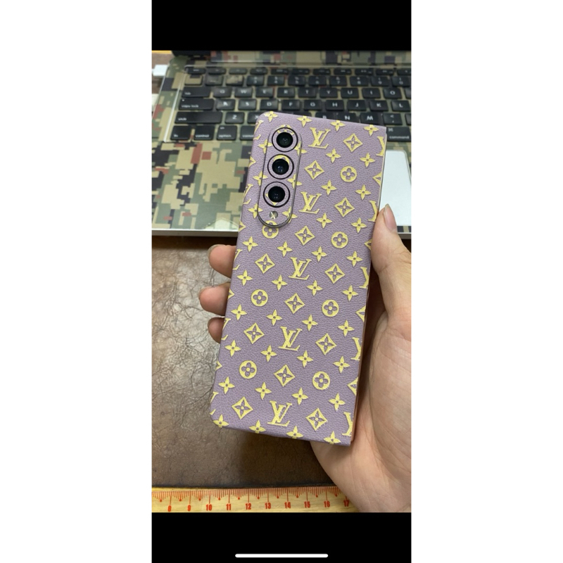 Dán Skin vân da 3M Samsung Z Fold 5, Z fold 4, ZFold 3, Zfold 2 full viền