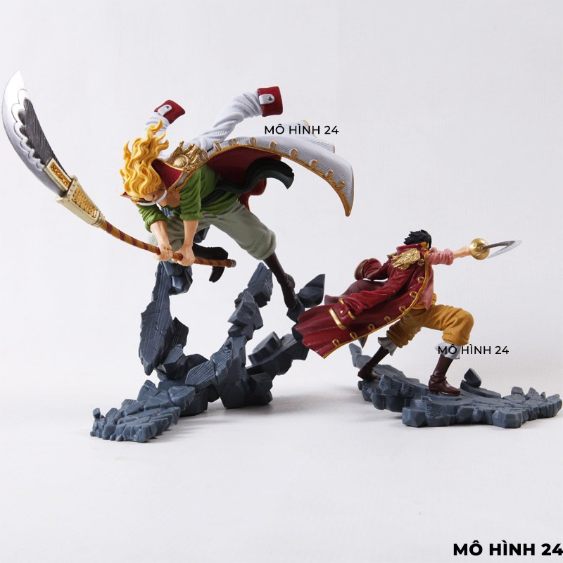 Mô hình nhân vật ROGER x NEWGATE vua hải tặc đấu râu trắng One Piece Gold DFX Manhood 2 Gild Tesoro CraneKing Banpresto