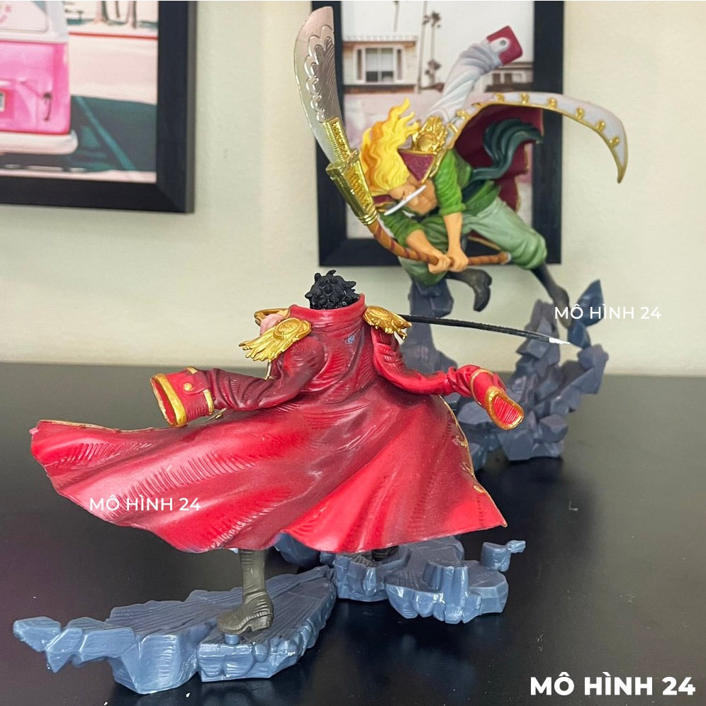 Mô hình nhân vật ROGER x NEWGATE vua hải tặc đấu râu trắng One Piece Gold DFX Manhood 2 Gild Tesoro CraneKing Banpresto