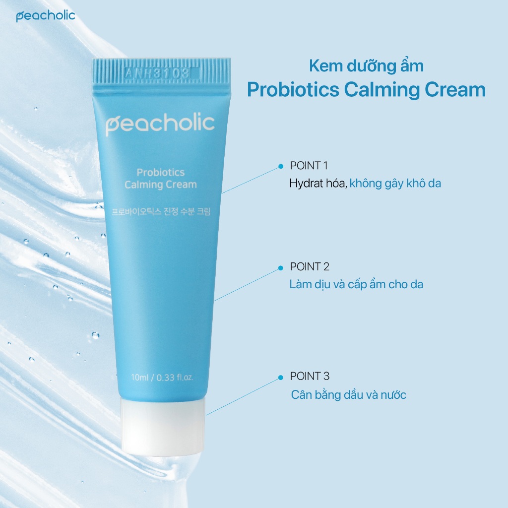 Set dưỡng da mini Peacholic all day camping 3 step