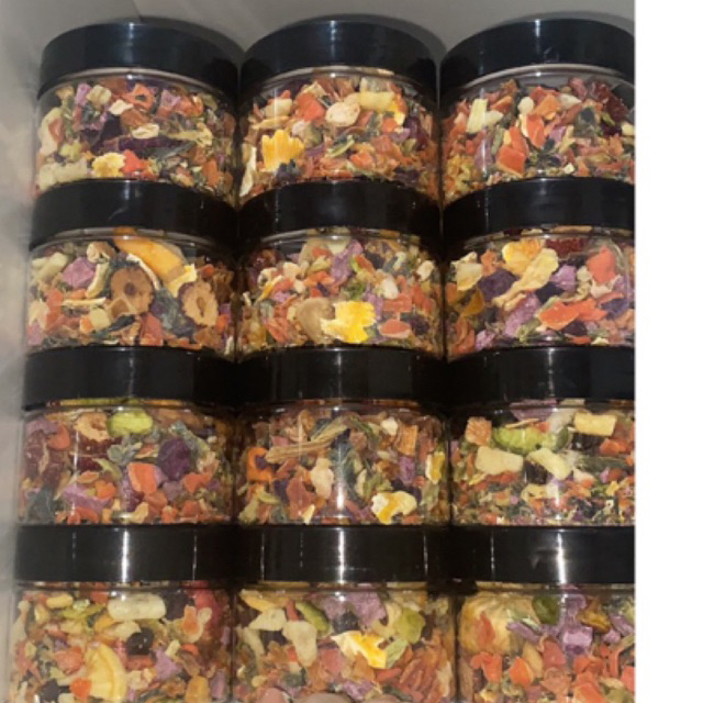 18 loại rau củ và trái cây sấy 50g