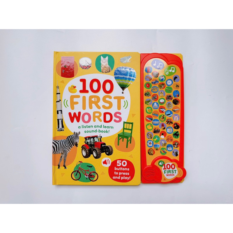 Bộ 50 Nút Âm Thanh- 50 Button Photo Sound Books First Phonics, First Words NPP