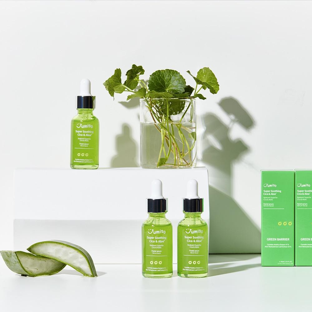 Serum làm dịu da giảm mụn Jumiso Super Soothing Cica & Aloe