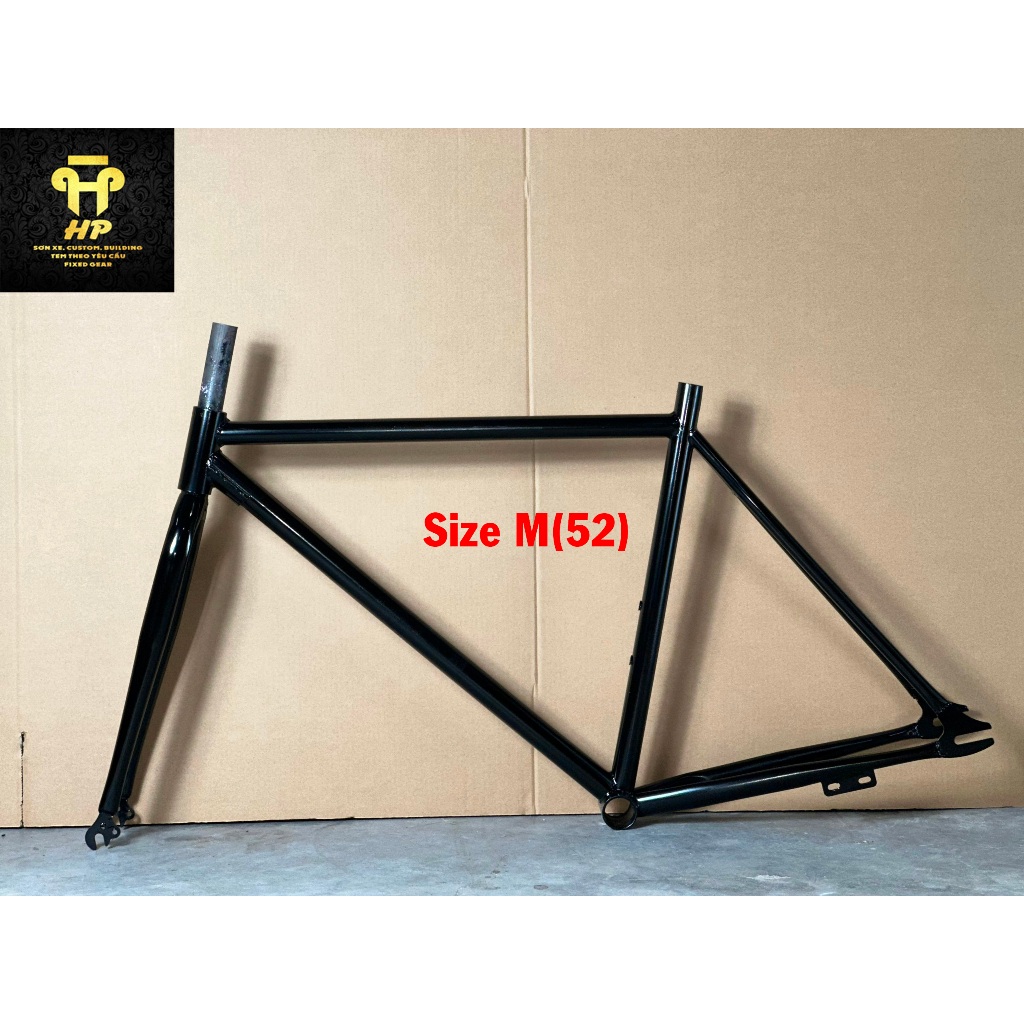 Frameset Fixed Gear Thép Tròn