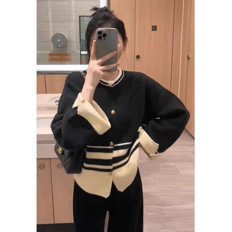 Áo len cardigan ép chất đẹp Qc cao cấp