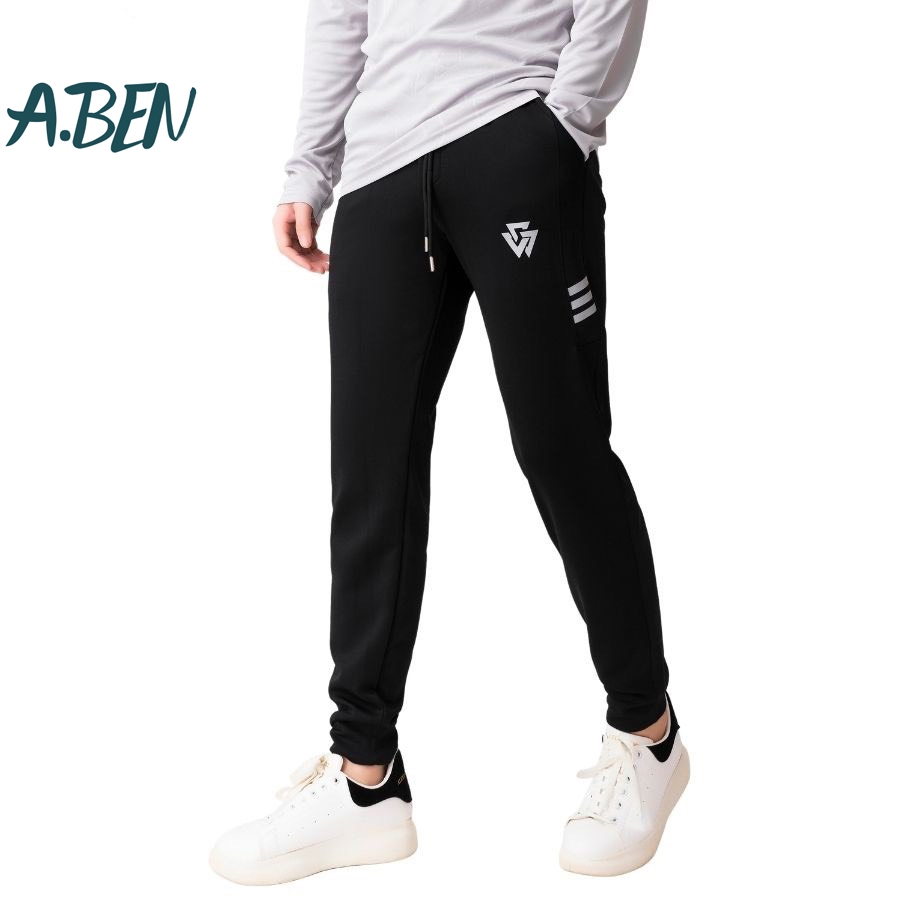 Quần thể thao nam ⚡ SIÊU HOT ⚡ Quần dài thể thao nam ép logo