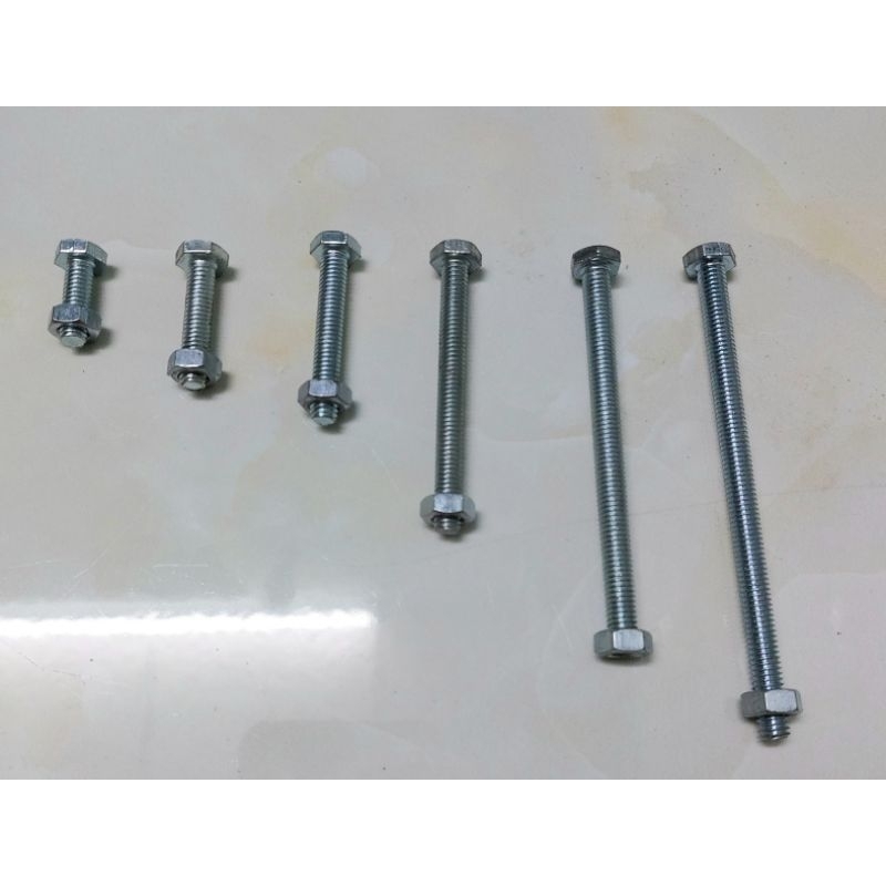 Combo 1 bịch 10 cái Bù lon 6 li+ tán
