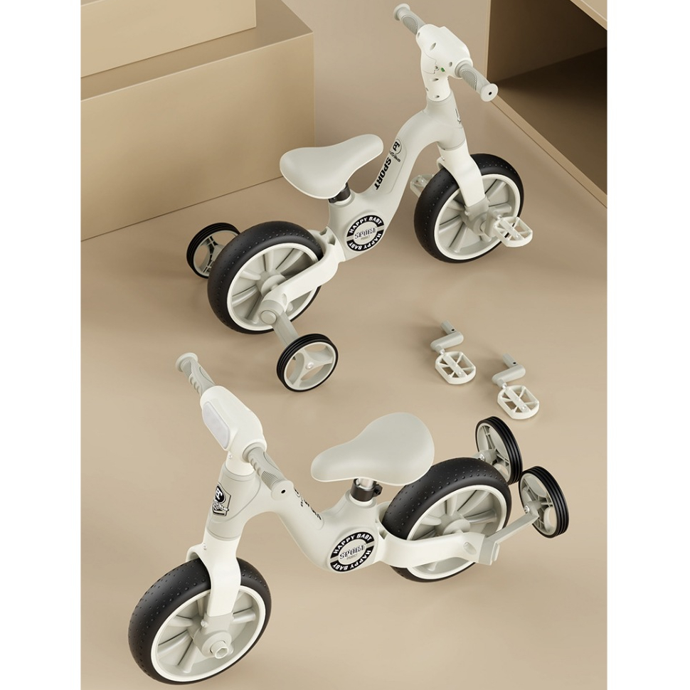 Xe đạp 3 bánh cho bé - Xe chòi chân 3 bánh thăng bằng 3in1