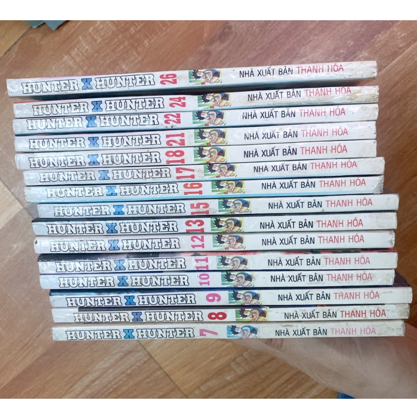 Vở truyên.tranh cũ HunterxHunter Xuôi NXB Thanh Hoá Hunter x hunter Hunter