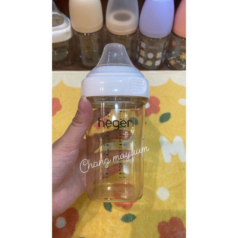 hegen 240ml đã qua sử dụng núm 2