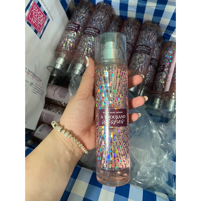 Body mist A Thousand Wishes  - Xịt thơm toàn thân BATH & BODY WORKS