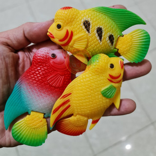 Cá kè la hán bằng nhựa, cá la hán bằng nhựa dùng kè cá