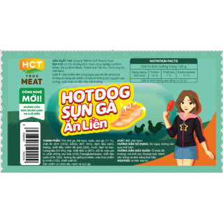 Hotdog Sụn gà ăn liền