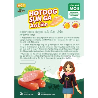 Hotdog Sụn gà ăn liền