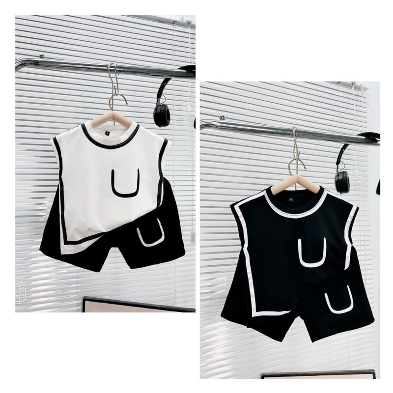 Bộ phối màu chạy viền cực đẹp cho bé trai