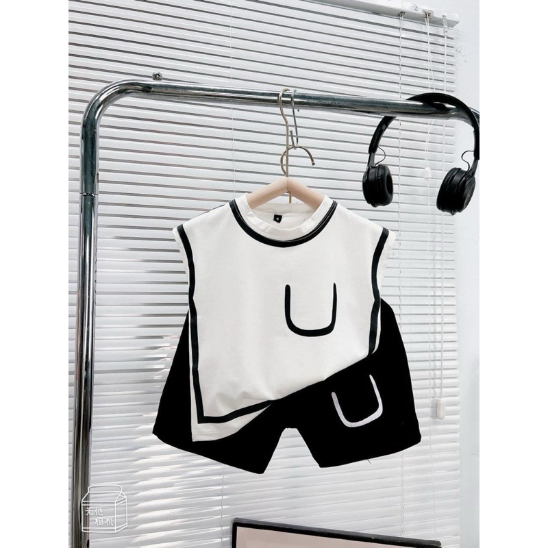 Bộ phối màu chạy viền cực đẹp cho bé trai