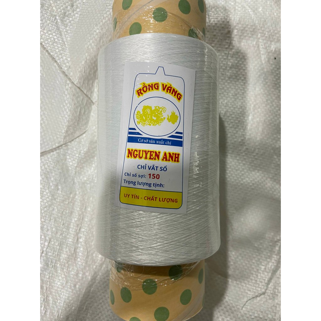 Tơ vắt sổ nguyen anh 150D cuộn 0,5 kg