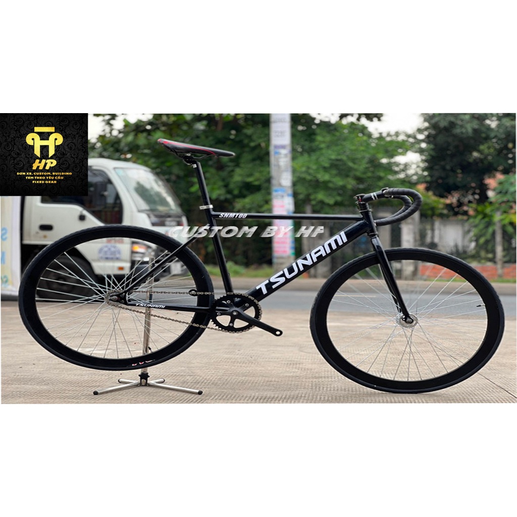 (HÀNG CÓ SẴN)Fixed Gear Custom Paint M100 Đen