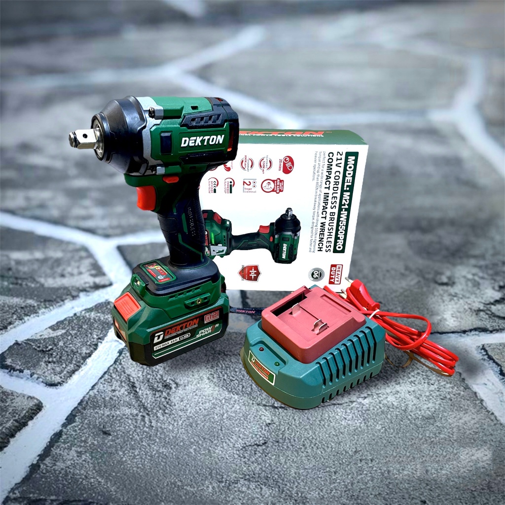 Combo Máy siết bulong Dekton M21-IW550PRO