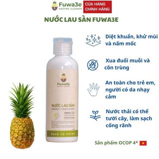  Nước lau sàn Fuwa3e hữu cơ organic sả chanh khử mùi đuổi muỗi kiến diệt nấm mốc 100ml ,G-House shop 