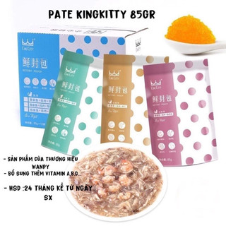 Pate king kitty gói 85g