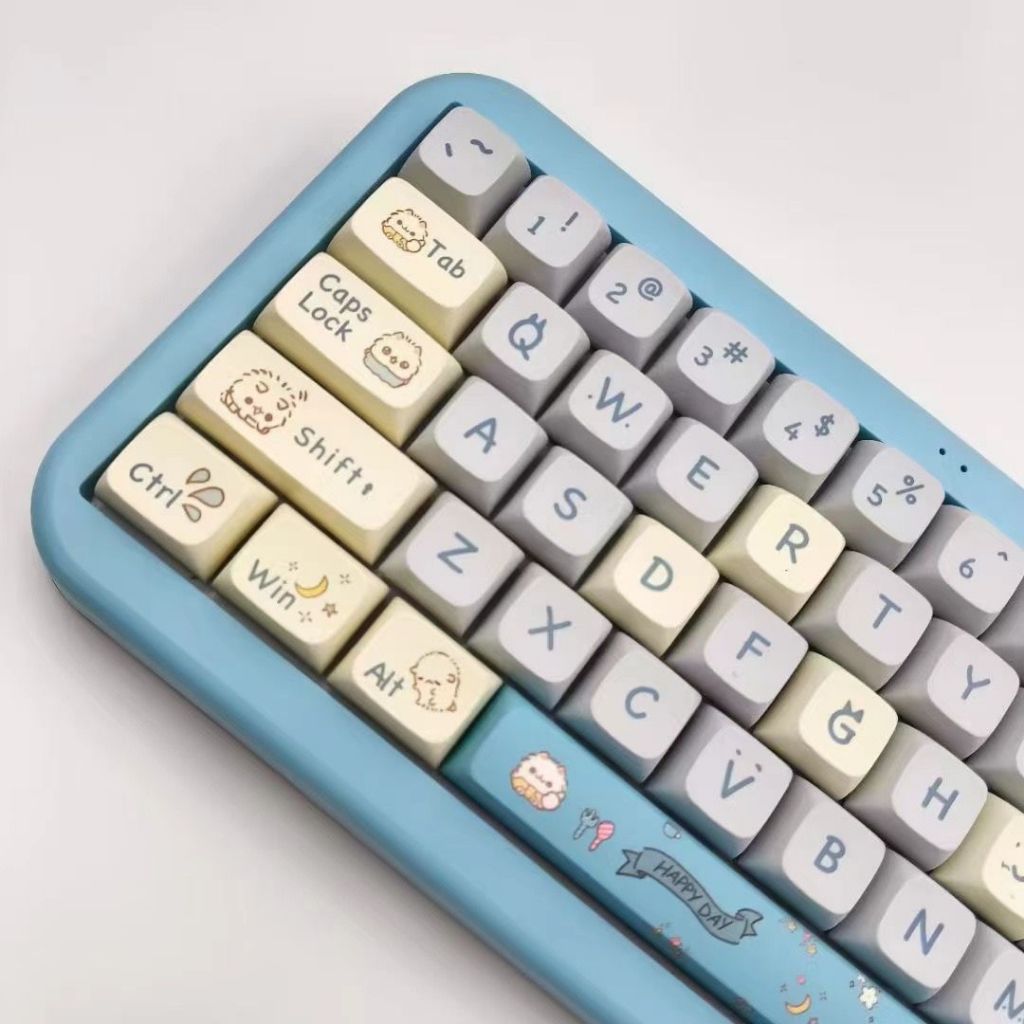 Keycap PBT - Baby Cat chiều cao XDA 140 nút dành cho phím cơ