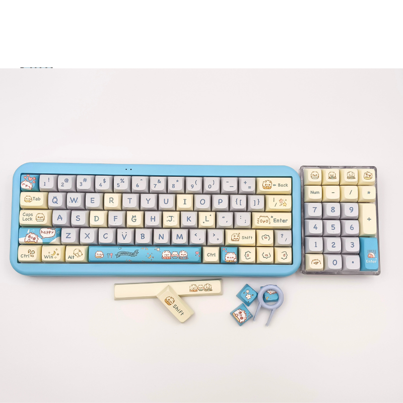 Keycap PBT - Baby Cat chiều cao XDA 140 nút dành cho phím cơ