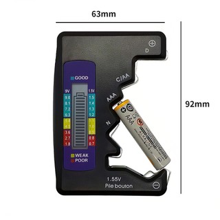 ✿thiết bị kiểm tra dung lượng pin c/d/n/aa/aaa/9v 6f22 pin /1.55v