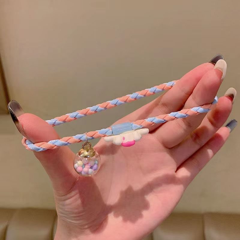Dây Cột Tóc, Đeo Tay SANRIO Charm Hoạt Hình Dễ Thương