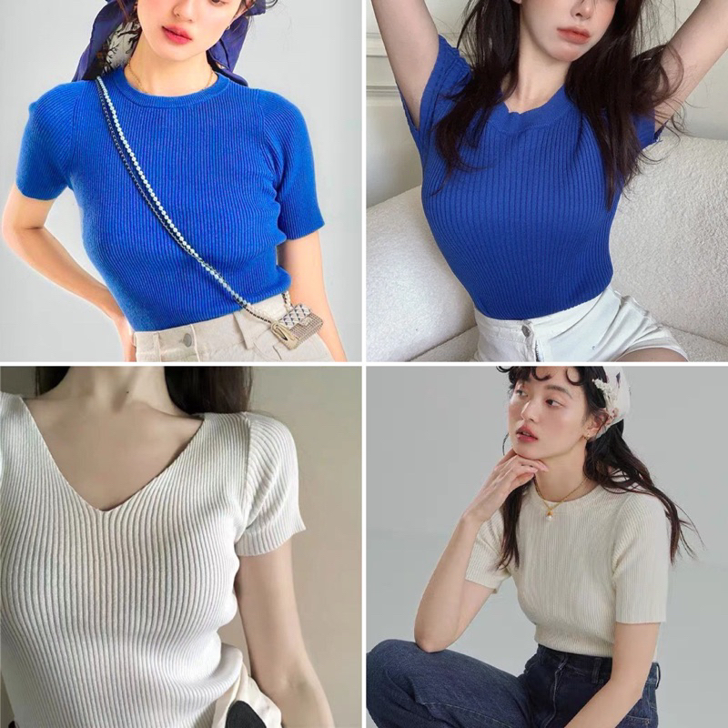 Áo body len dệt kim ZR