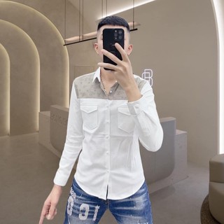 Áo sơ mi nam chất đũi lụa thời trang Luty shop ms16