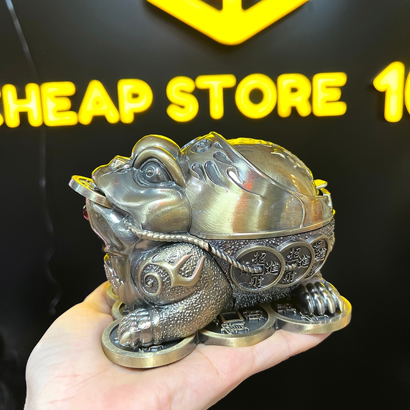 Gạt tàn cóc may mắn, tài lộc, bình an, CHEAPSTORE10K, CHEAPSTORE