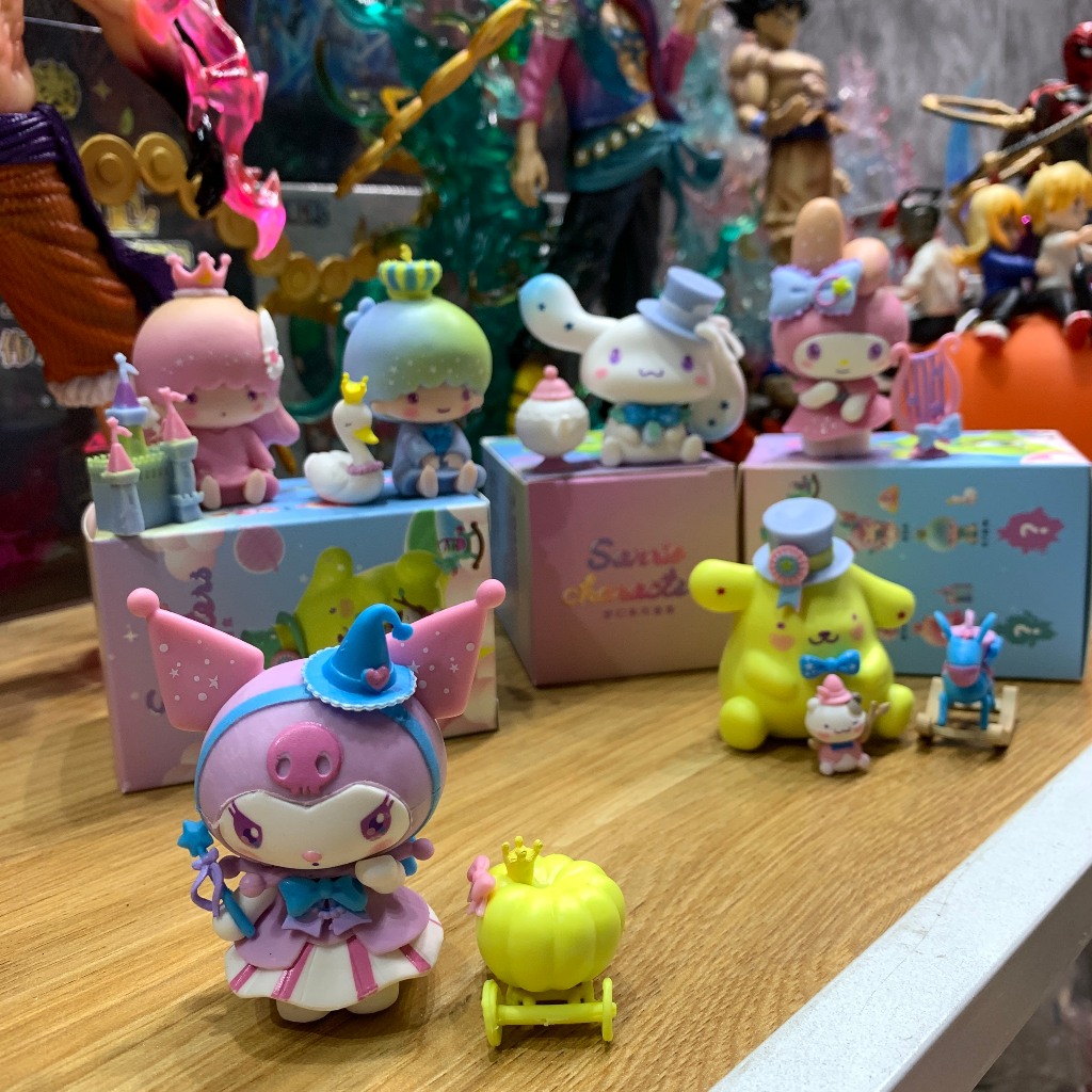 Mô hình Kuromi - Hộp đồ chơi gashapon - Deco Góc Làm Việc