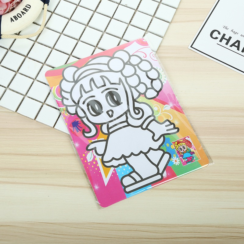 Tranh cát kích thước lớn cho bé