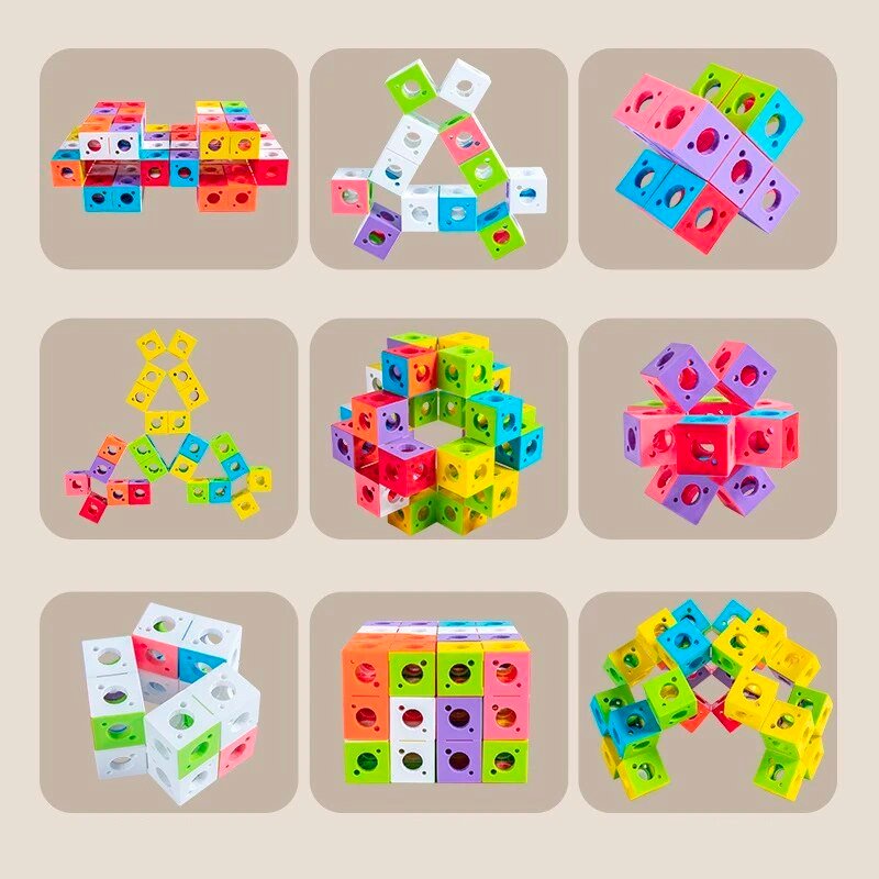 ĐỒ CHƠI TƯ DUY| ĐỒ CHƠI LẮP RÁP|Stereo Hình Học Lắp Ráp Khối Rubik|IDEASHOP.VN