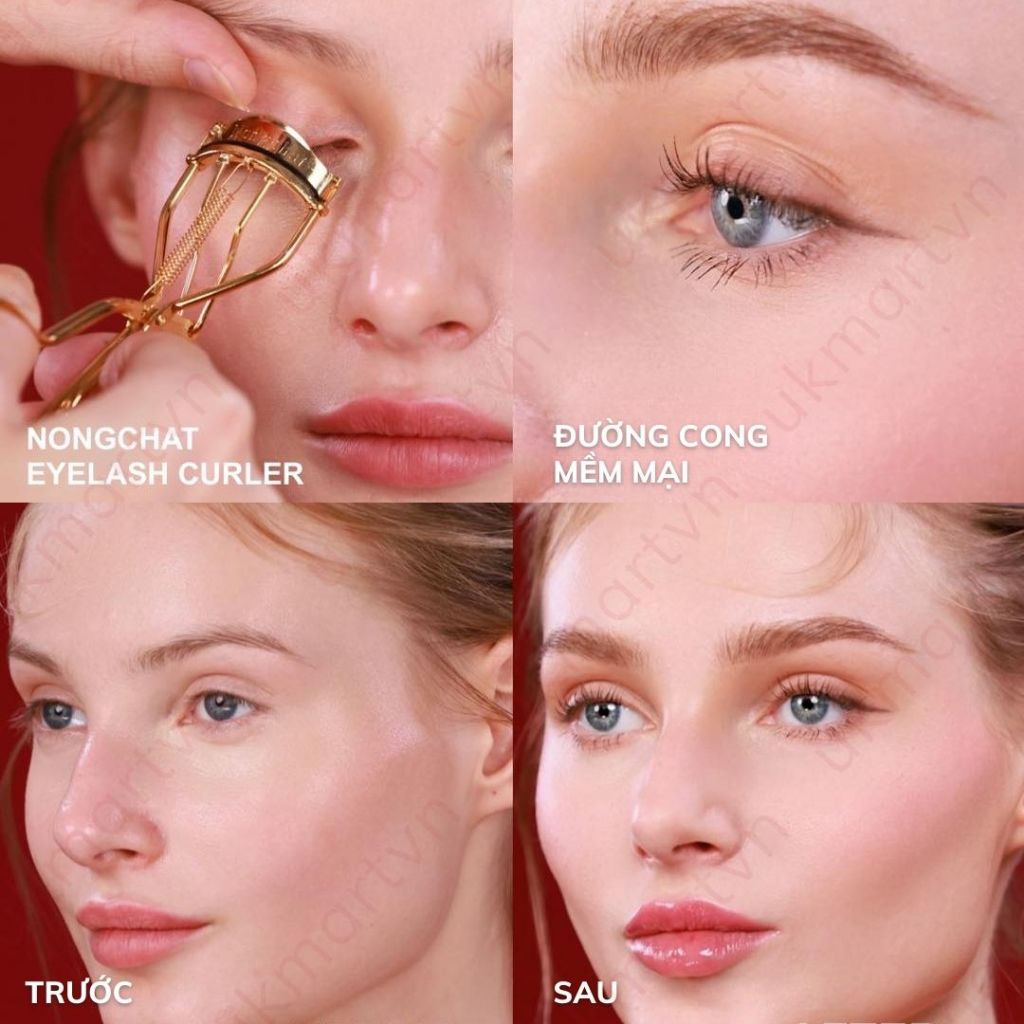Kẹp Bấm Mi Nongchat EyeLash Curler Uốn Mi Cong