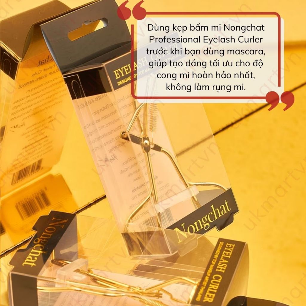 Kẹp Bấm Mi Nongchat EyeLash Curler Uốn Mi Cong