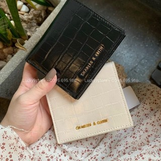 Ví nữ, ví nữ mini fullbox mỏng gấp gọn da rắn hàng loại 1 - Lucky9store