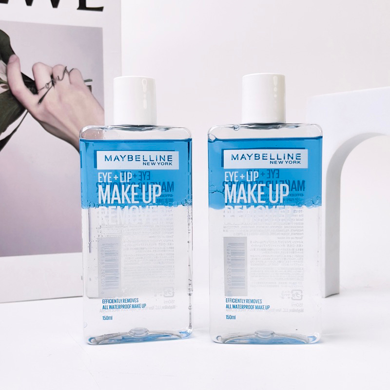 Nước Tẩy Trang Mắt và Môi Chuyên Dụng 2 lớp Maybelline New York Eye & Lip Makeup Remover 40ml