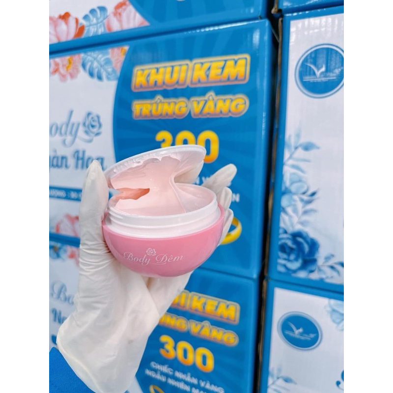 Kem Body Ngàn Hoa Tặng Kèm Chai Kích Trắng