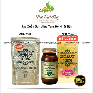 Tảo Xoắn Spirulina Tem Đỏ Nhật Bản