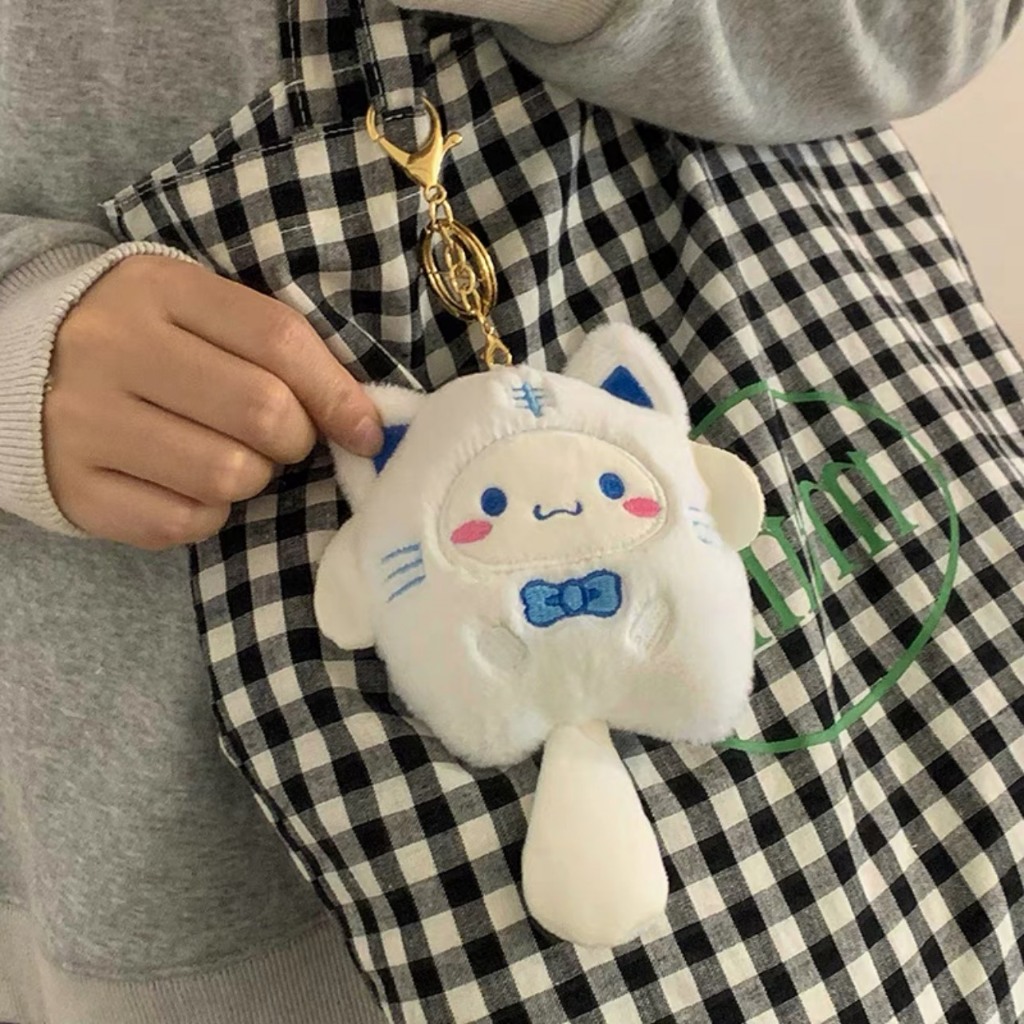 Móc Khóa Thú Bông Bay Key Chain Quà Tặng Sinh Nhật Nhân Vật Hoạt Hình Đáng Yêu